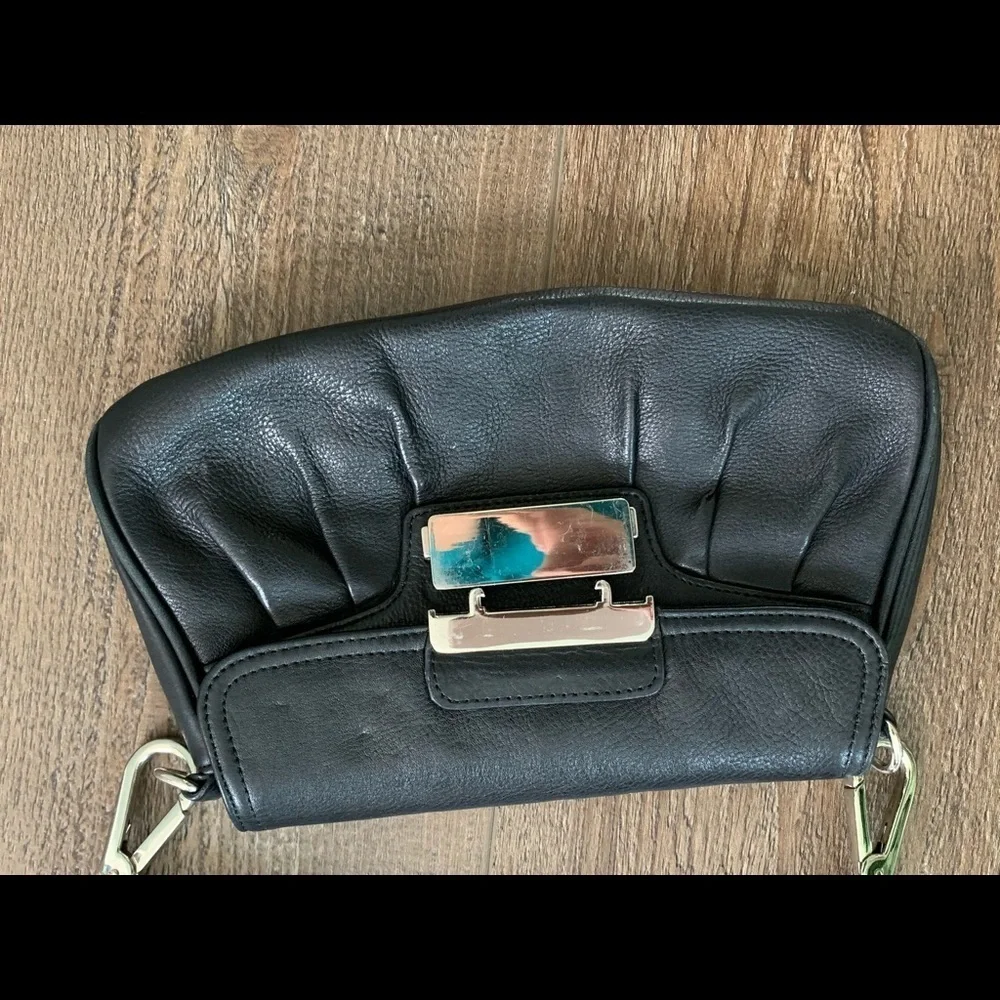 Express Black Leather Women's Bag
